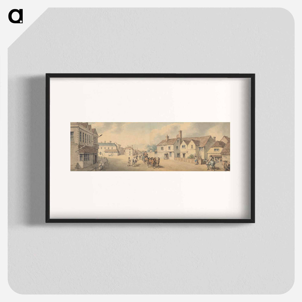 アートポスター-A Coach and Four Passing Through Chippenham, Wiltshire
- イェール大学アートギャラリー Poster.