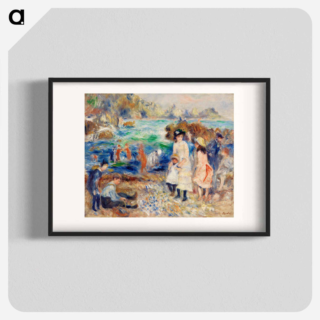 アートポスター-Children on the Seashore, Guernsey
- バーンズ・コレクション Poster.