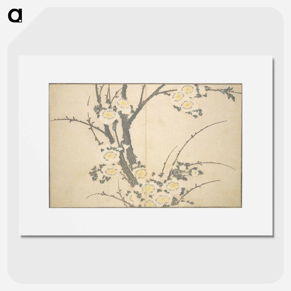 アートポスター-A Realistic Sketchbook by Hokusai - 葛飾 北斎 Poster.