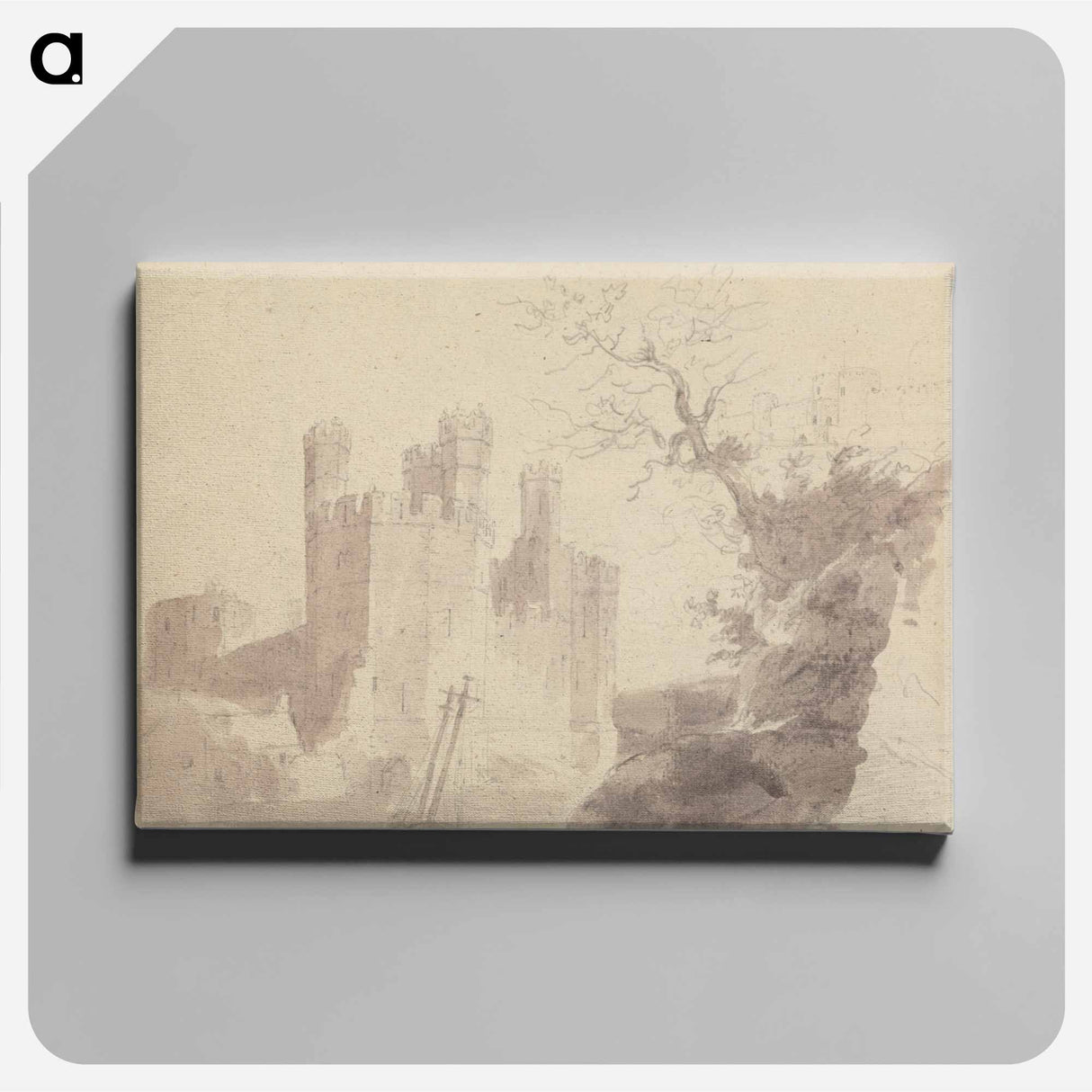 アートパネル-Caernarvon Castle
- イェール大学アートギャラリー Canvas.