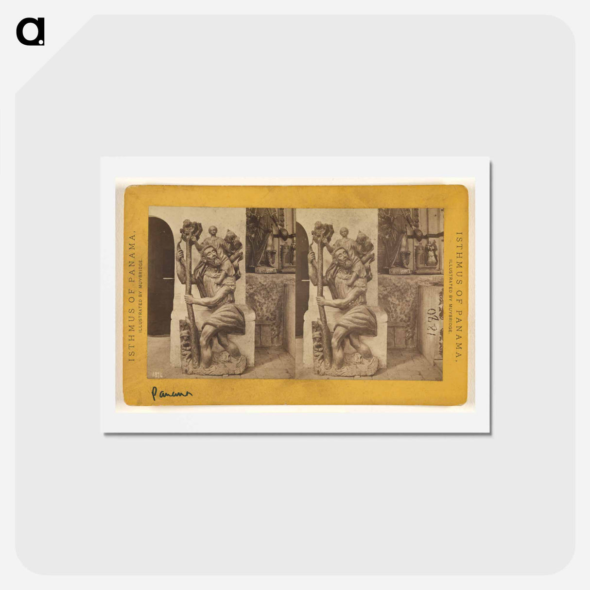 アートポストカード-Church of Santa Ana, Panama
- エドワード マイブリッジ Postcard.