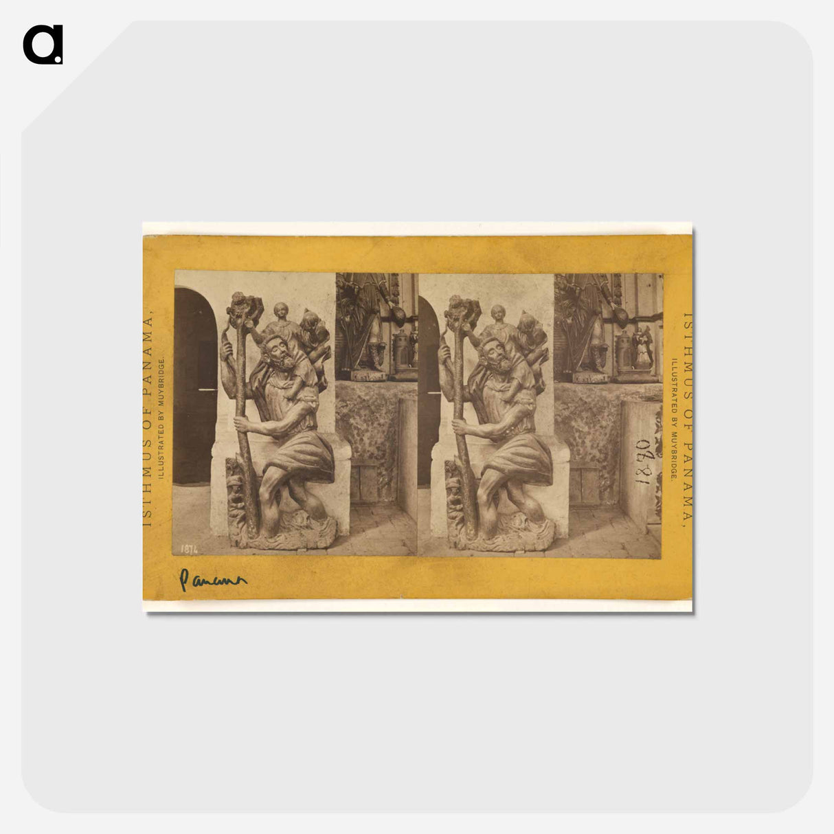 アートポストカード-Church of Santa Ana, Panama
- エドワード マイブリッジ Postcard.