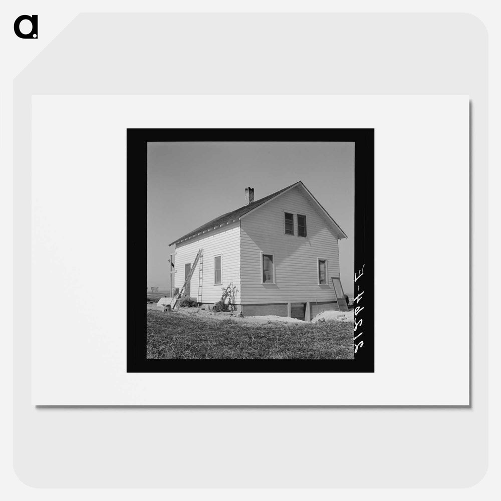 Soper house - Dorothea Lange Poster.