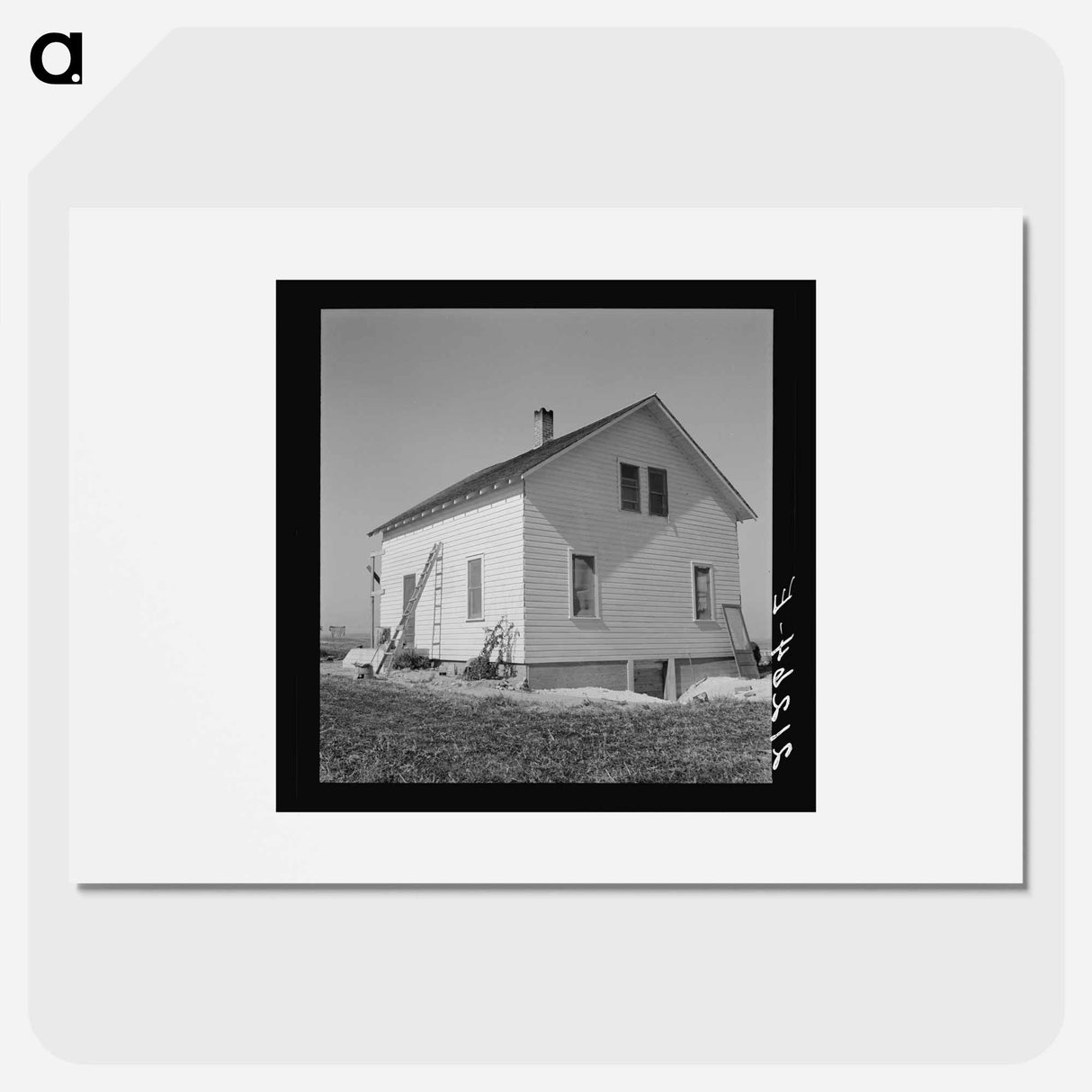 Soper house - Dorothea Lange Poster.