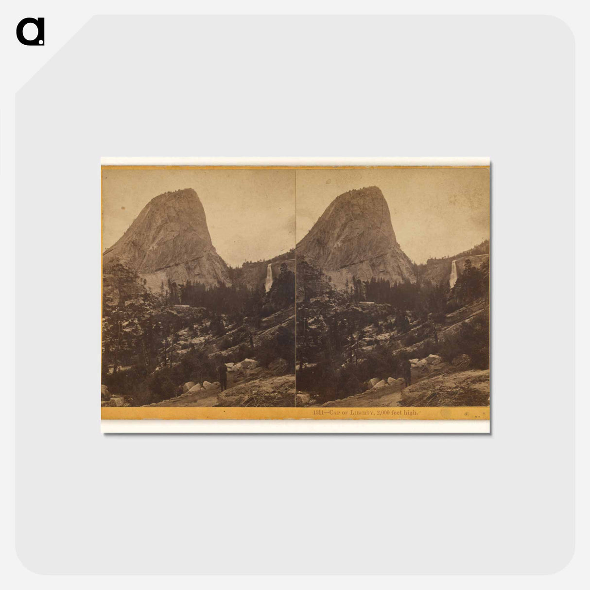 アートポストカード-Cap of Liberty
- エドワード マイブリッジ Postcard.