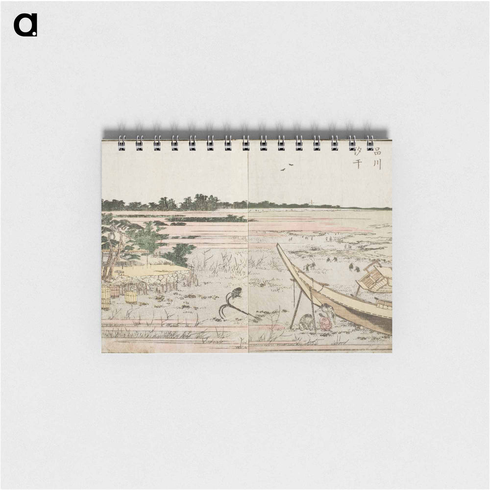 Hokusai's Panoramic Views of Both Banks of the Sumida River at a Glance - 葛飾 北斎 Memo.