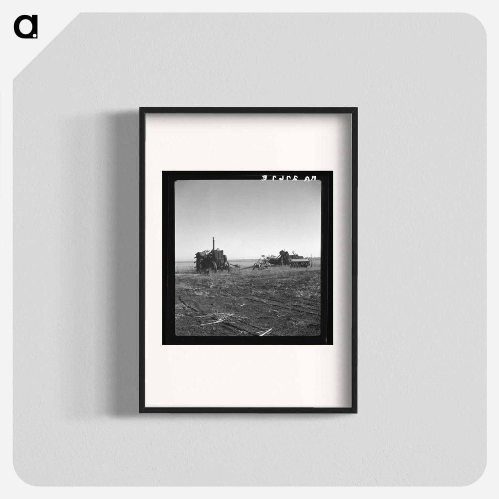 Mills, New Mexico - Dorothea Lange Poster.