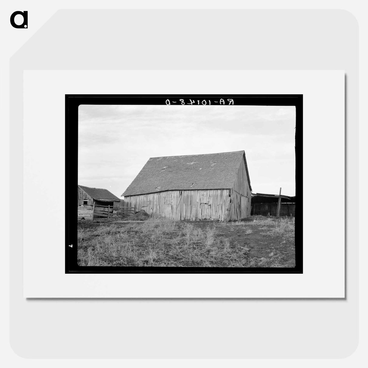 アートポスター-Barn on Hainline Farm
- ラッセル リー Poster.