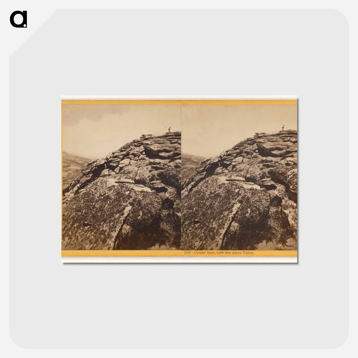 アートポストカード-Clouds' Rest
- エドワード マイブリッジ Postcard.