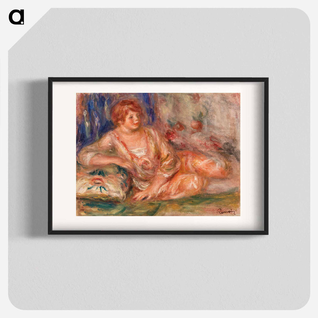 アートポスター-Andrée in Pink, Reclining
- バーンズ・コレクション Poster.