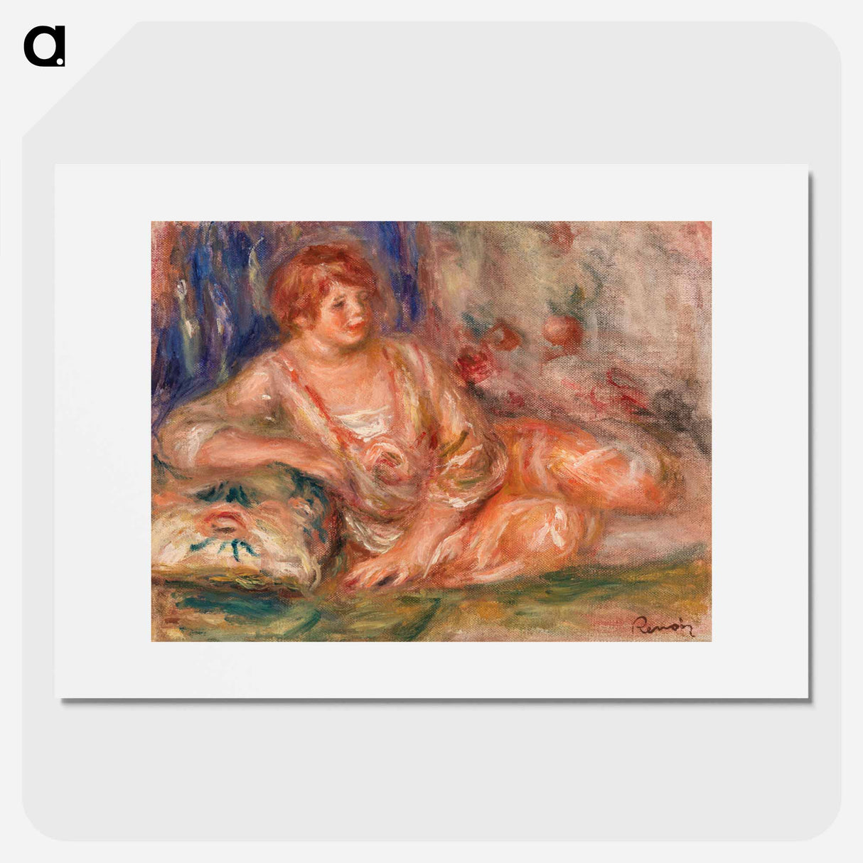 アートポスター-Andrée in Pink, Reclining
- バーンズ・コレクション Poster.