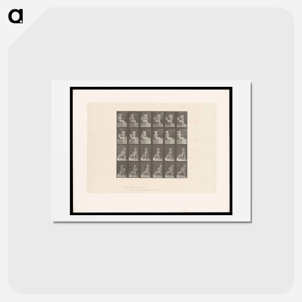 アートポストカード-A Drink Offered
- エドワード マイブリッジ Postcard.