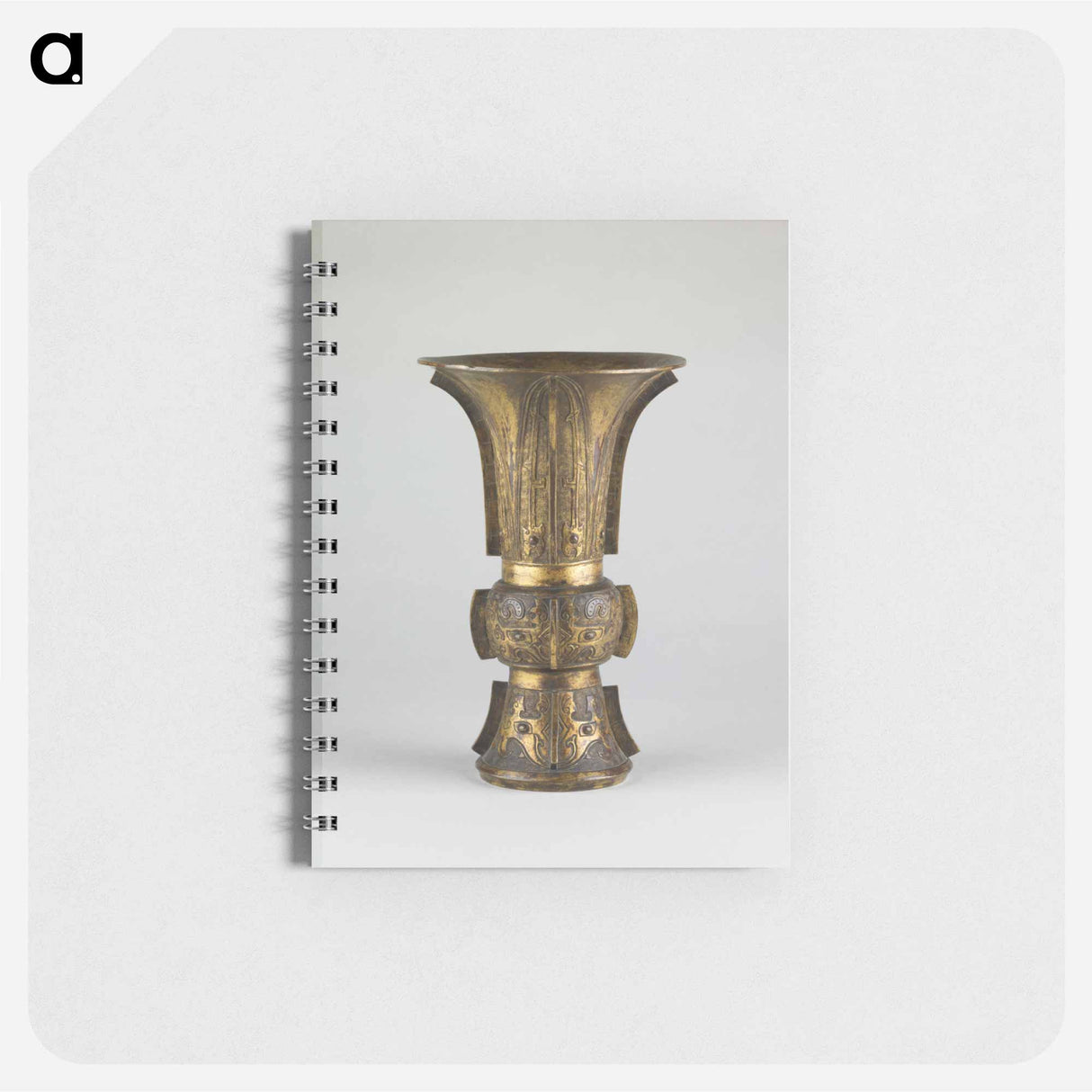 アートメモ帳-Archaistic Wine Vessel Vase
- セントルイス美術館 Memo.