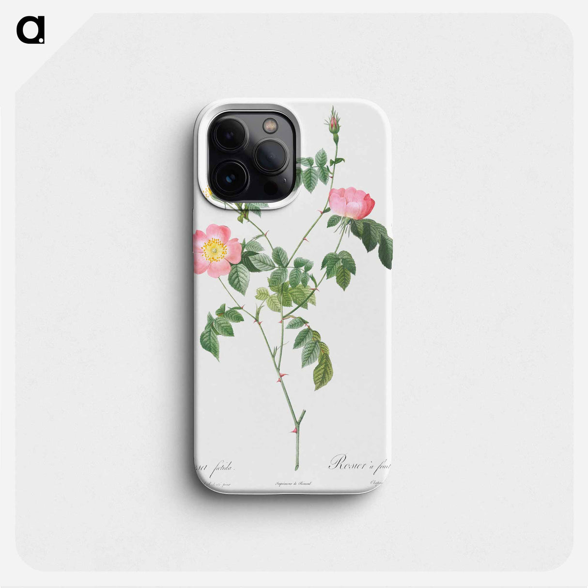 Austrian Briar, Rose Foetida - Pierre Joseph Redouté Phone Case.