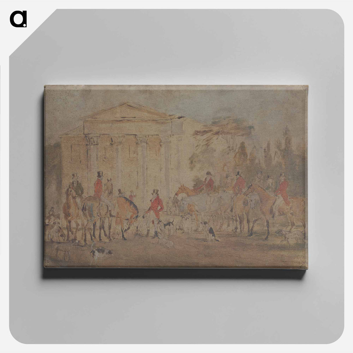 アートパネル-A Meet of the Quorn at Garrendon Park, Loughborough, Leicestershire
- イェール大学アートギャラリー Canvas.