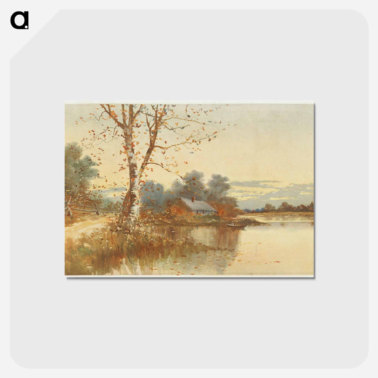 アートポストカード-Primary Color Lithograph
- ボストン公共図書館 Postcard.