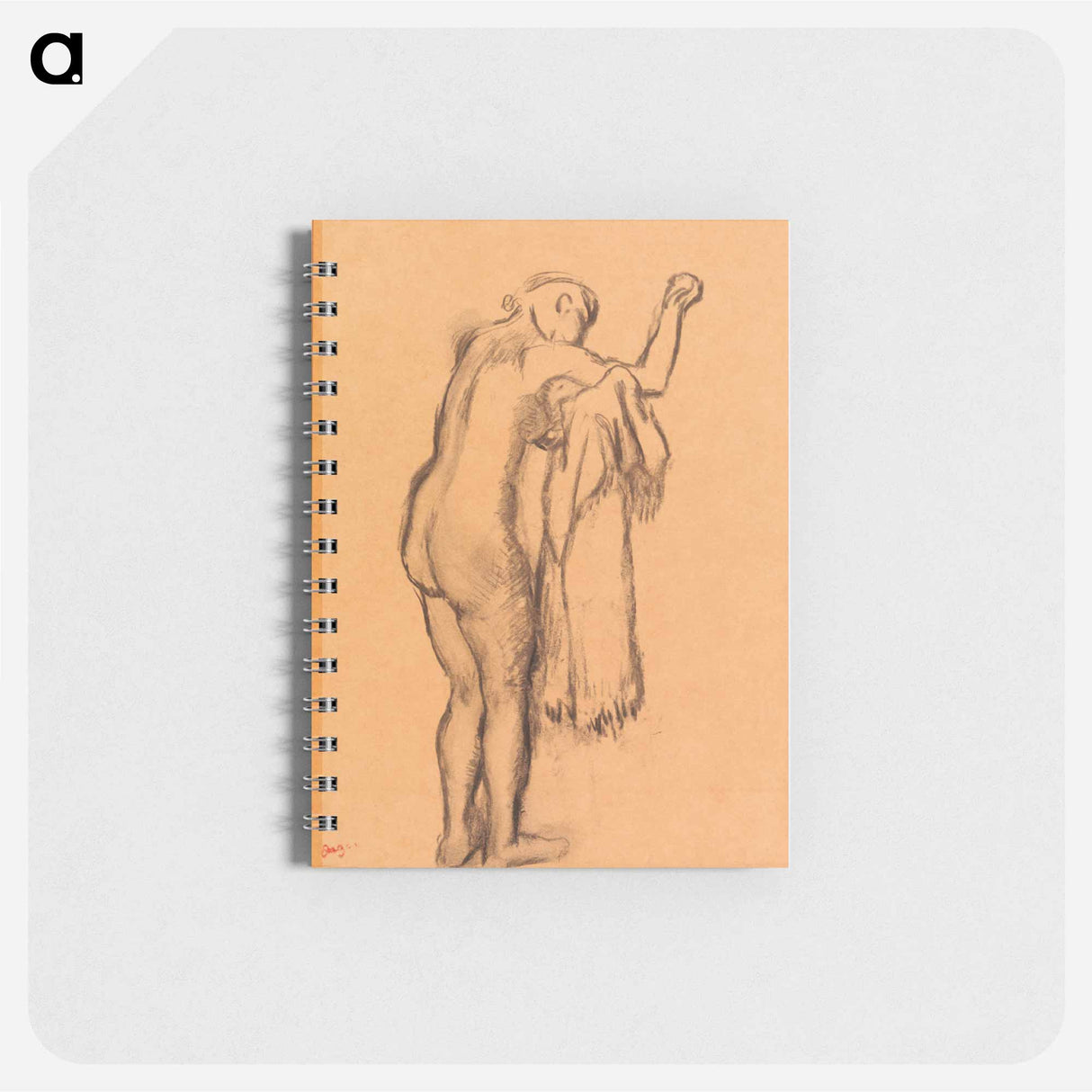 アートメモ帳-Bather Drying Herself
- バーンズ・コレクション Memo.