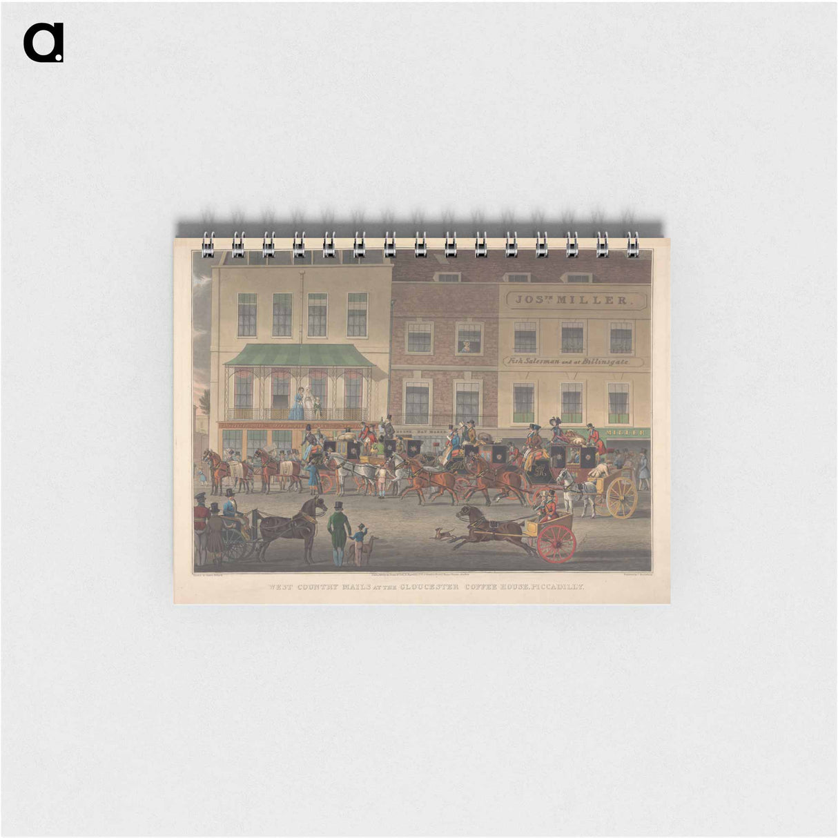 アートメモ帳-West Country Mails at the Gloucester Coffee House, Piccadilly
- イェール大学アートギャラリー Memo.