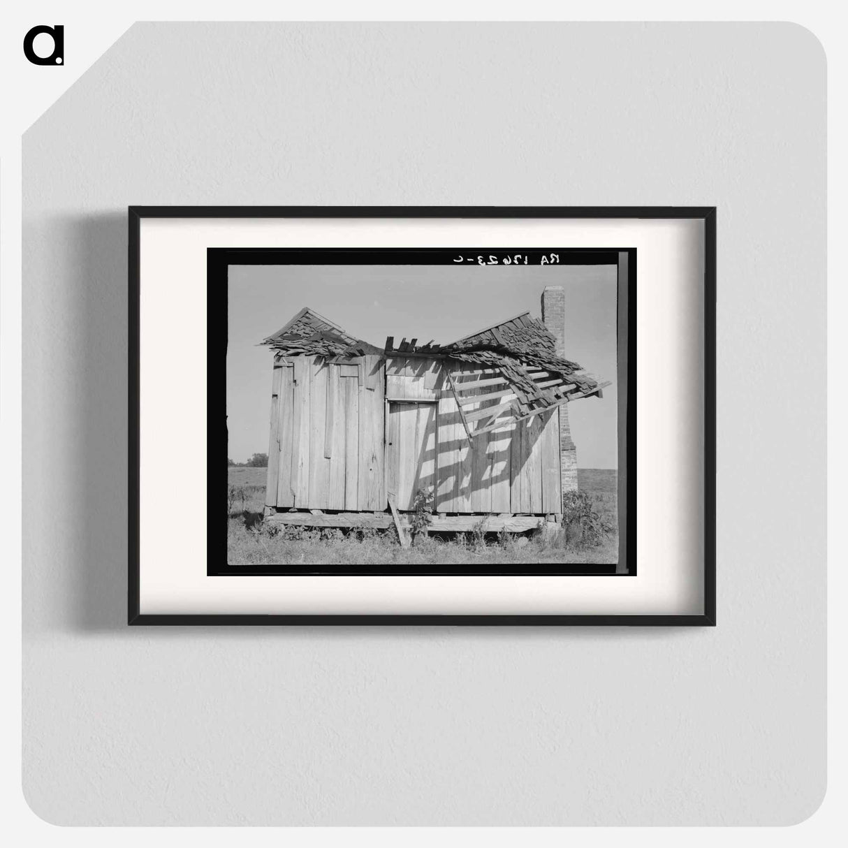 An abandoned tenant cabin of the Mississippi Delta - Dorothea Lange Poster.