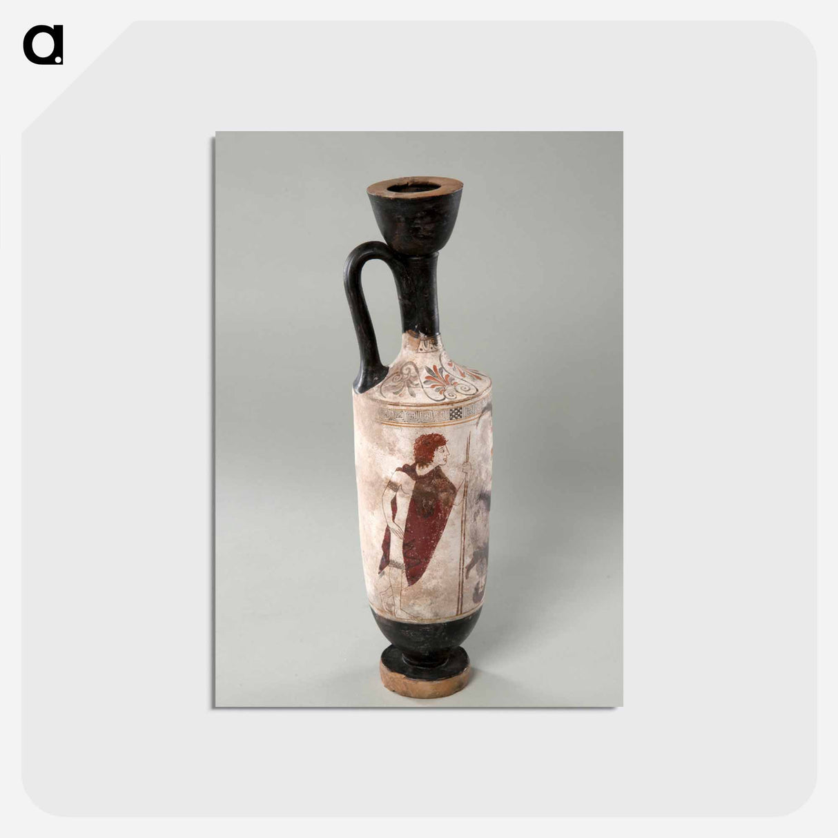 アートポストカード-Attic White Ground Lekythos
- バーンズ・コレクション Postcard.