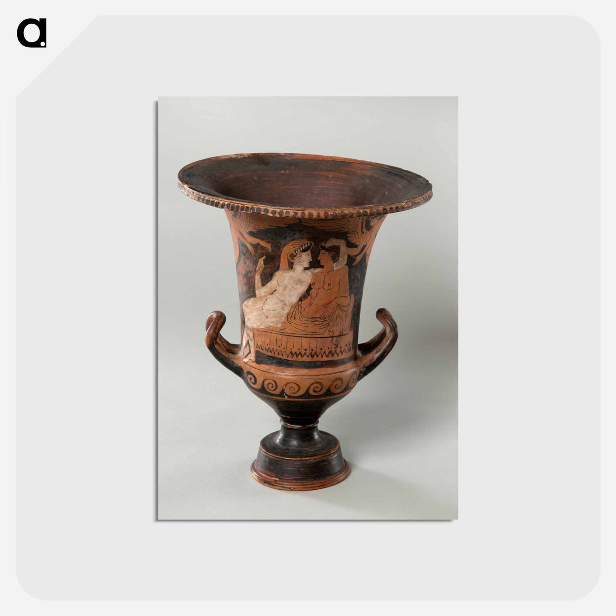 アートポストカード-Attic Red-Figure Calyx-Krater
- バーンズ・コレクション Postcard.