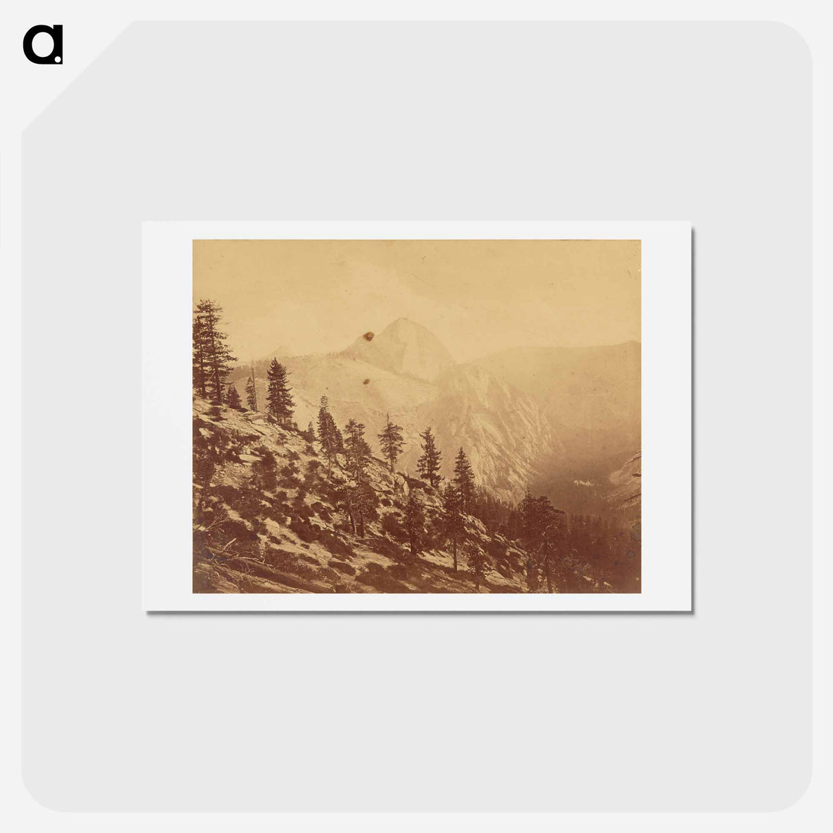 アートポストカード-Tisayac. Valley of the Yosemite
- エドワード マイブリッジ Postcard.