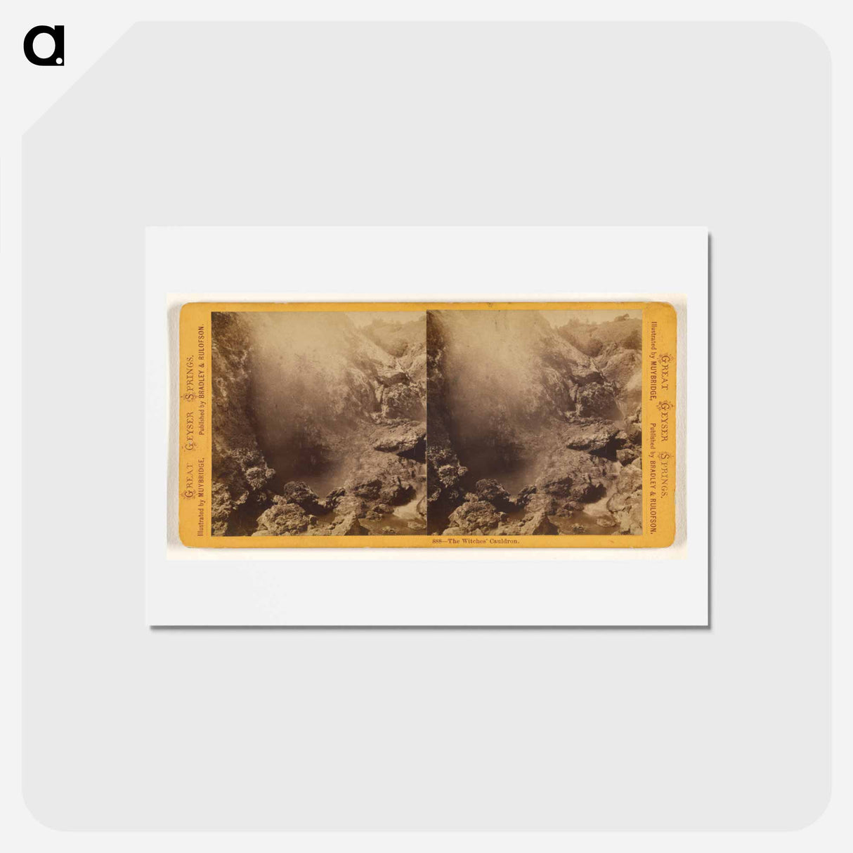 アートポストカード-The Witches' Cauldron
- エドワード マイブリッジ Postcard.