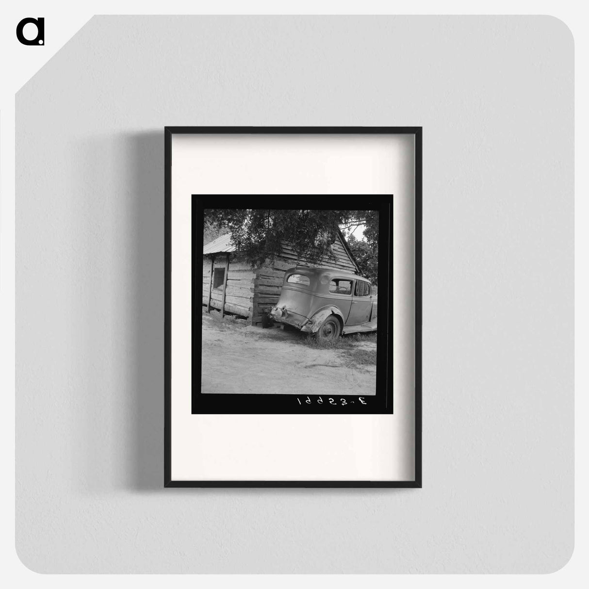 アートポスター-Car belonging to share tenant family - ドロテア ラング Poster.
