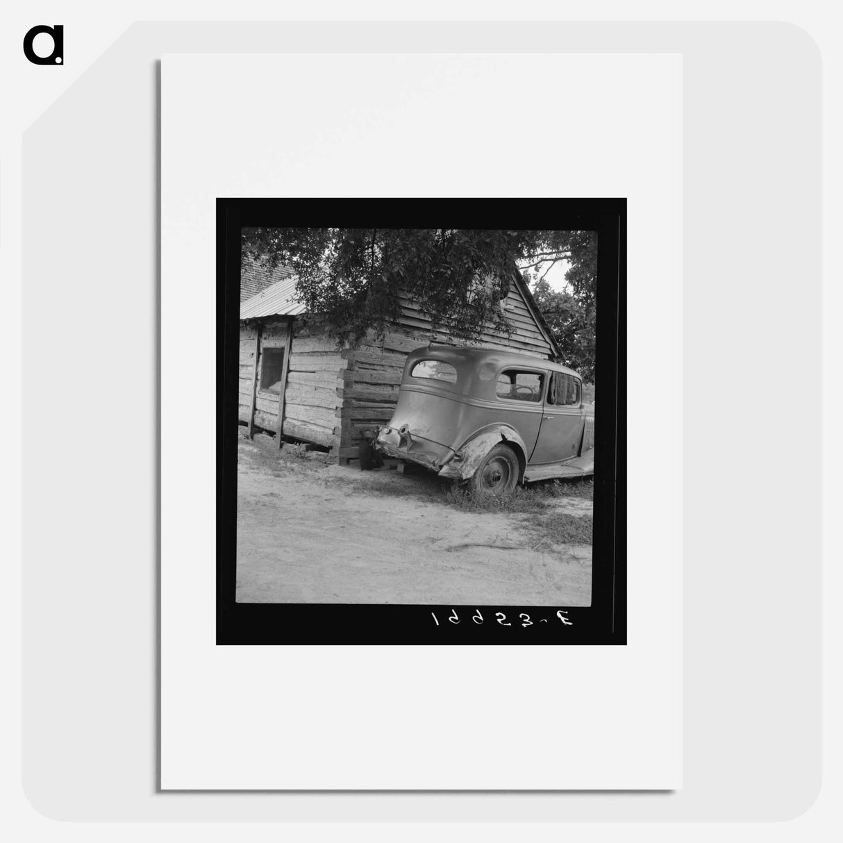アートポスター-Car belonging to share tenant family - ドロテア ラング Poster.