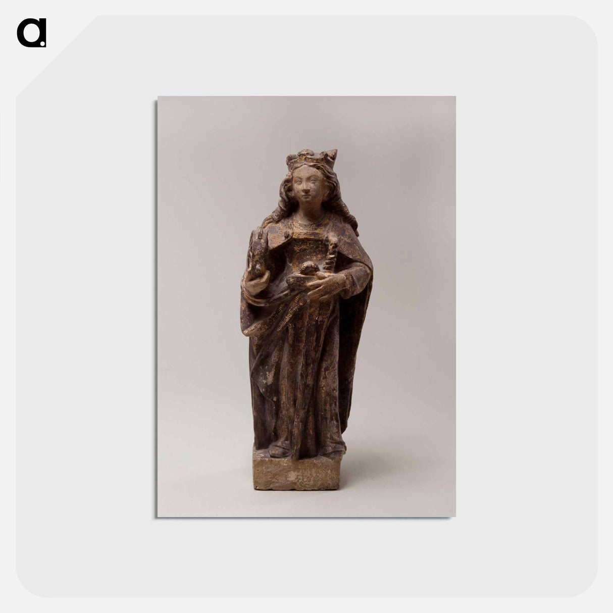 アートポストカード-Saint Catherine of Alexandria
- バーンズ・コレクション Postcard.
