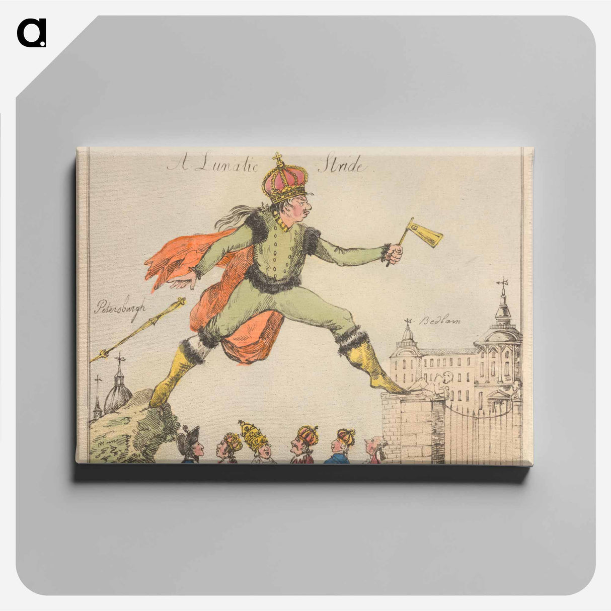 アートパネル-A Lunatic Stride..
- イェール大学アートギャラリー Canvas.