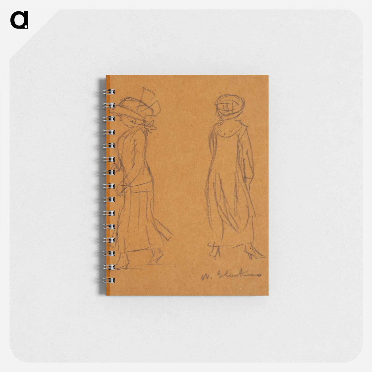 アートメモ帳-Two Women Facing in Different Directions
- バーンズ・コレクション Memo.