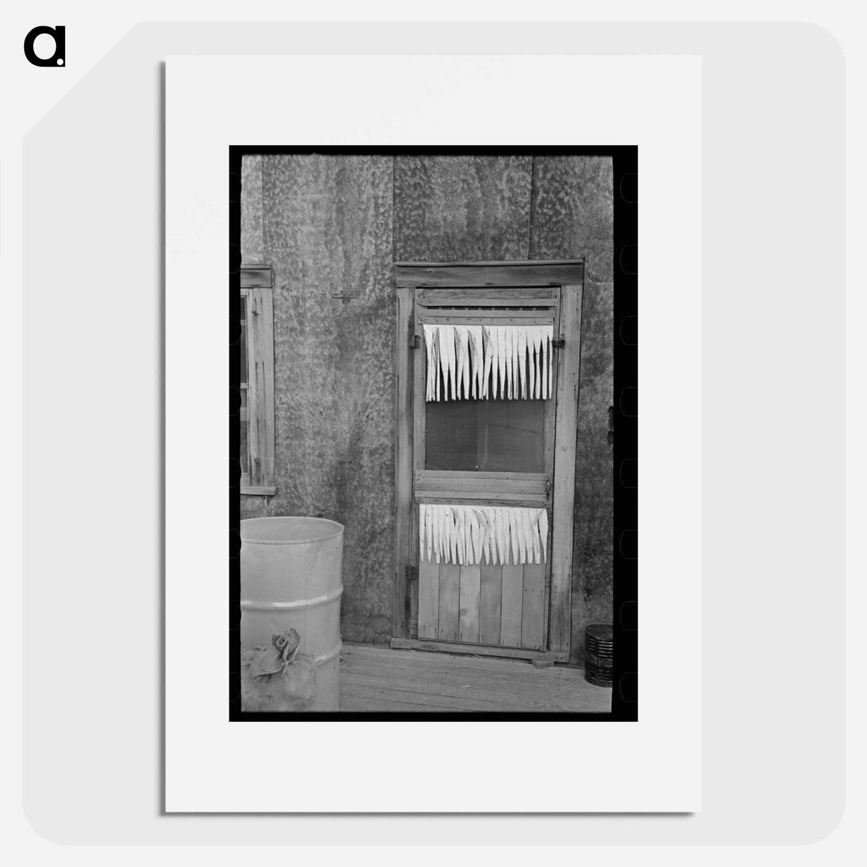 アートポスター-Back Door of Farm Home
- ラッセル リー Poster.