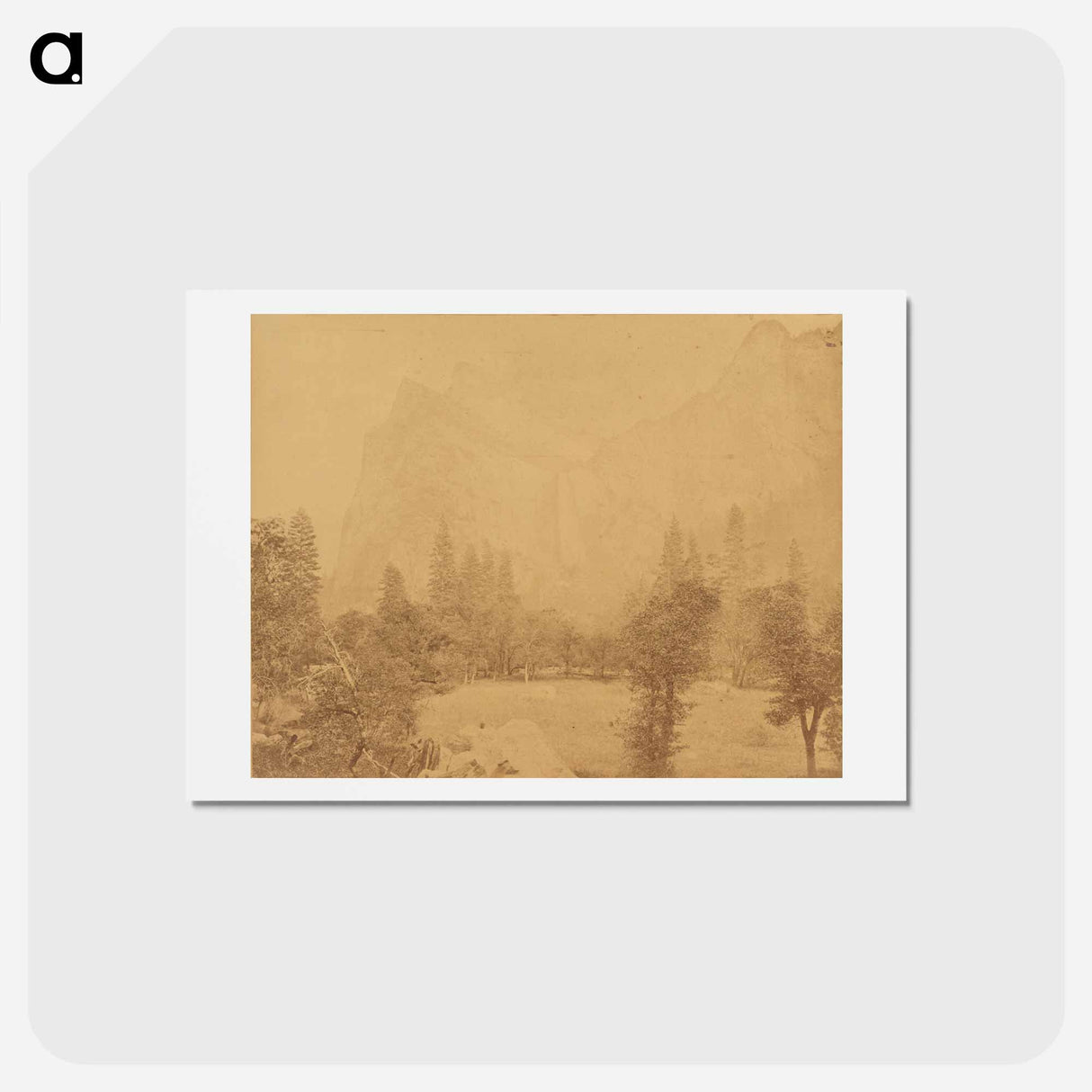 アートポストカード-Pohona. Valley of the Yosemite
- エドワード マイブリッジ Postcard.