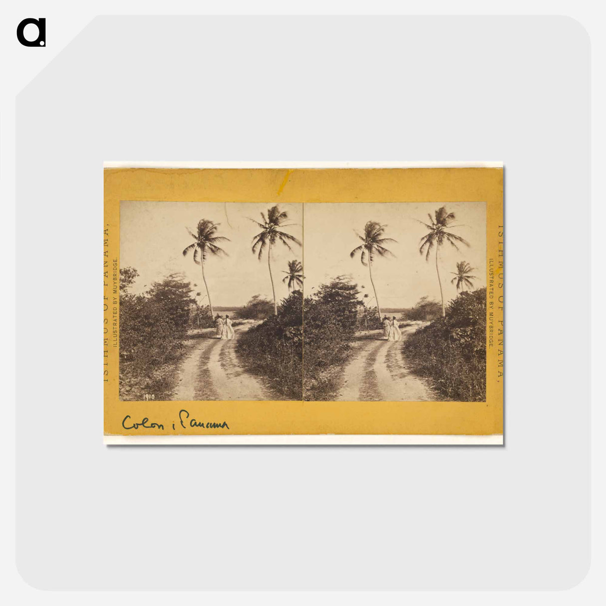 アートポストカード-Colon Road Along the Beach
- エドワード マイブリッジ Postcard.