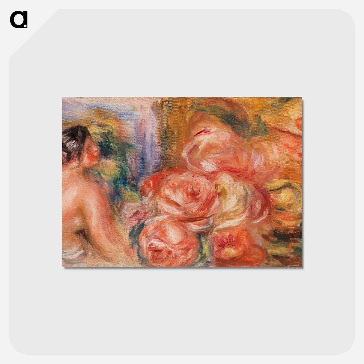 アートポストカード-Roses and Small Nude
- バーンズ・コレクション Postcard.