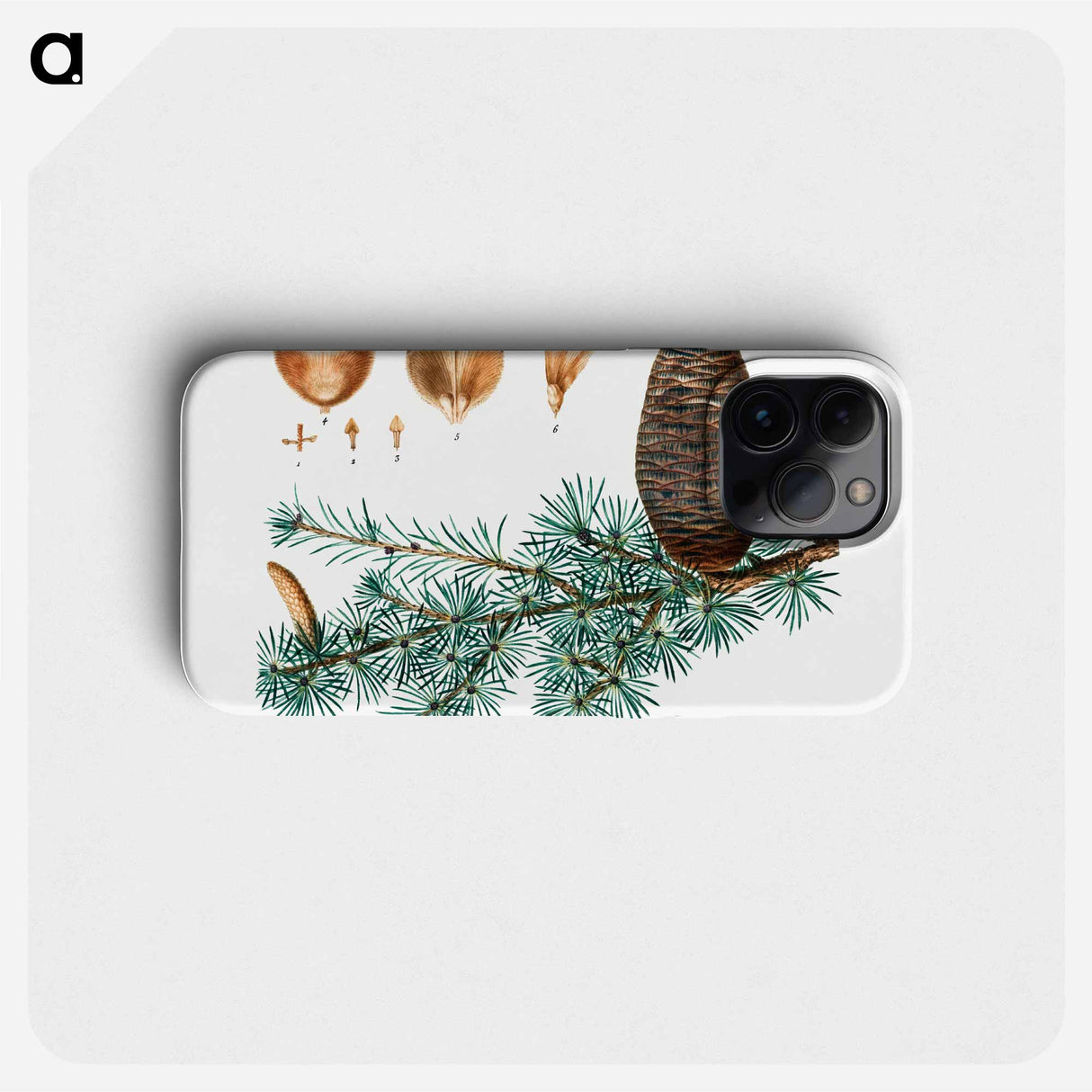 Cedar of Lebanon - Pierre Joseph Redouté Phone Case.