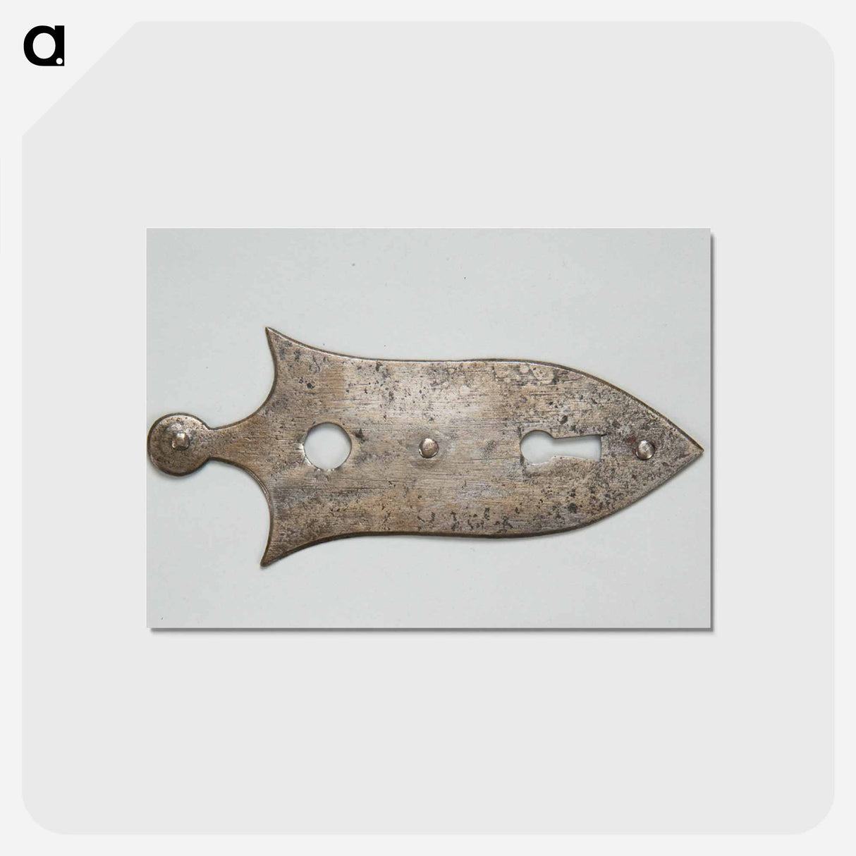 アートポストカード-Keyhole and Latch Escutcheon
- バーンズ・コレクション Postcard.