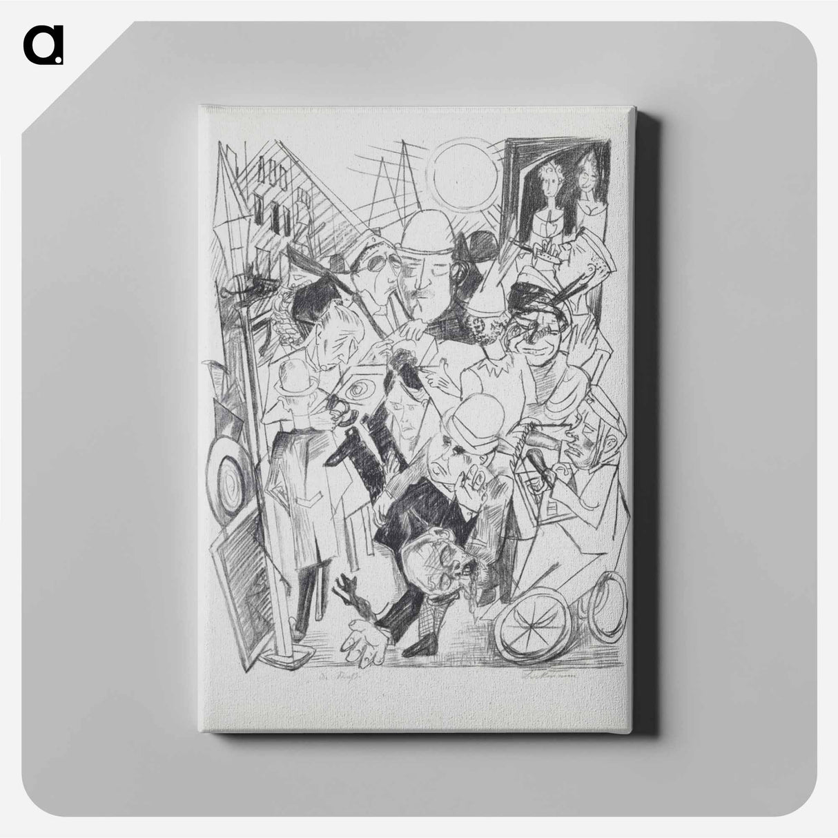 アートパネル-The Street
- セントルイス美術館 Canvas.