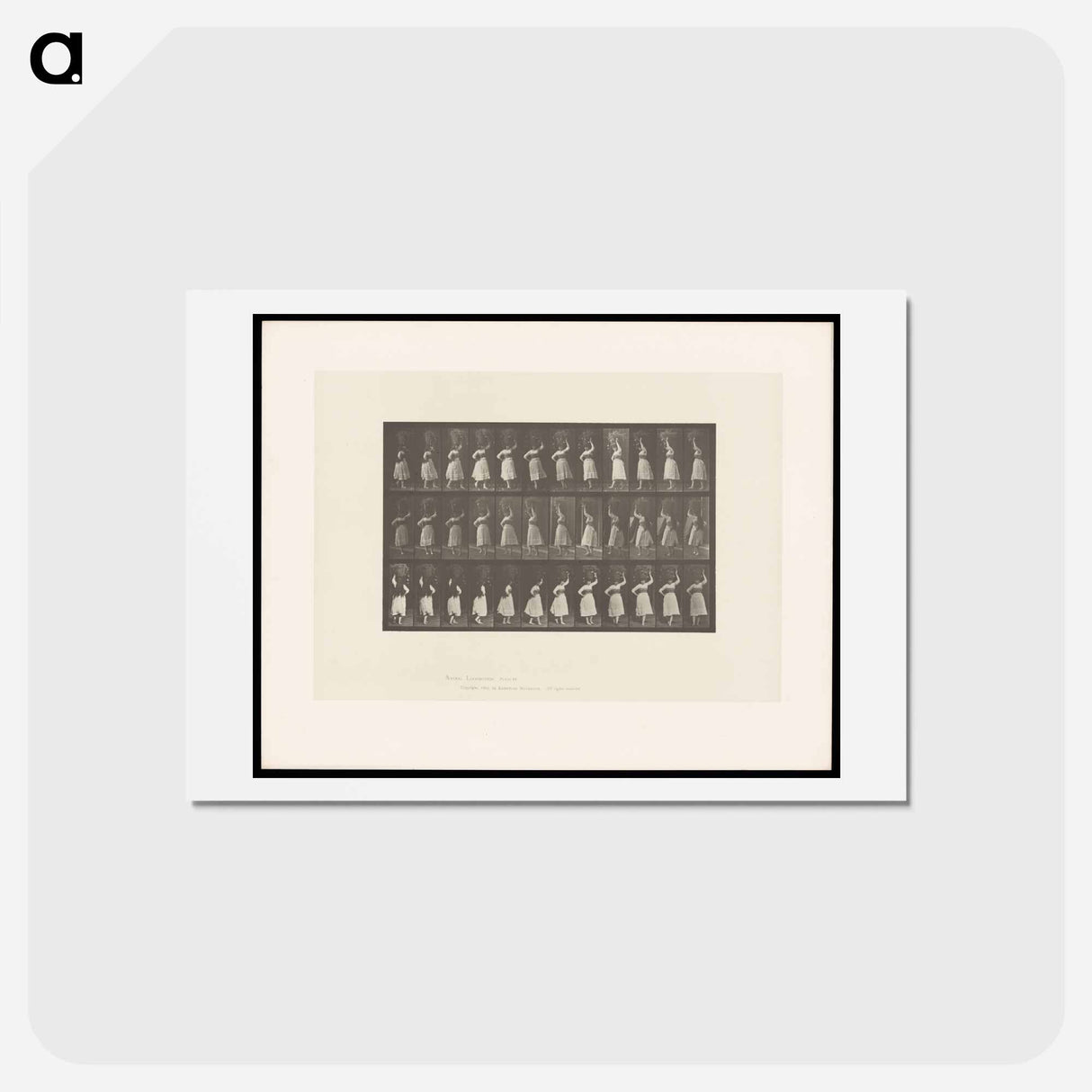 アートポストカード-Woman with Basket
- エドワード マイブリッジ Postcard.
