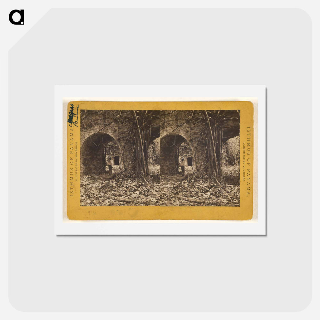アートポストカード-Chagres. Entrance to Fort.
- エドワード マイブリッジ Postcard.