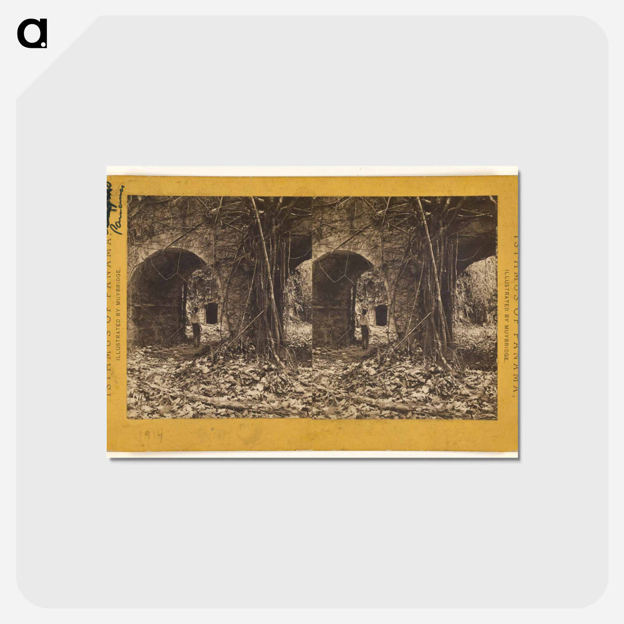アートポストカード-Chagres. Entrance to Fort.
- エドワード マイブリッジ Postcard.