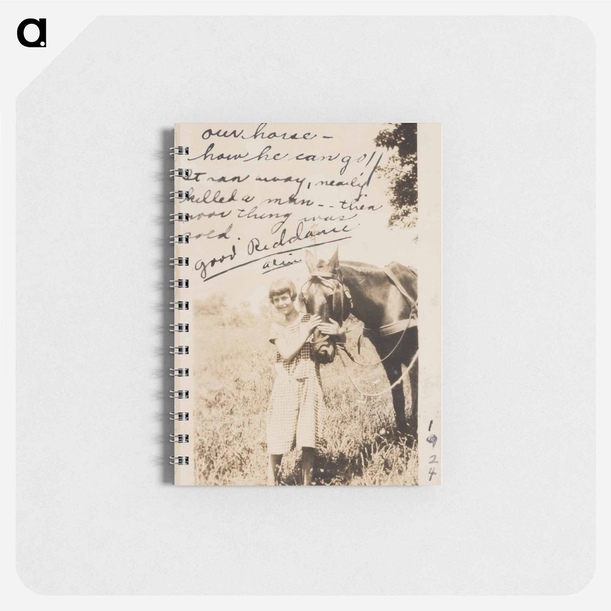 アートメモ帳-Young Girl and Horse
- セントルイス美術館 Memo.