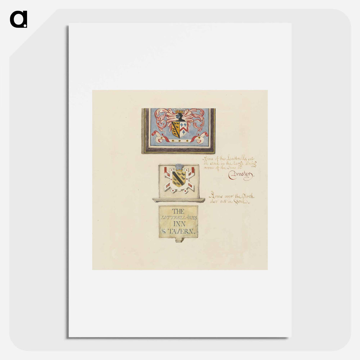 アートポスター-A Volume of Drawings and Prints
- イェール大学アートギャラリー Poster.