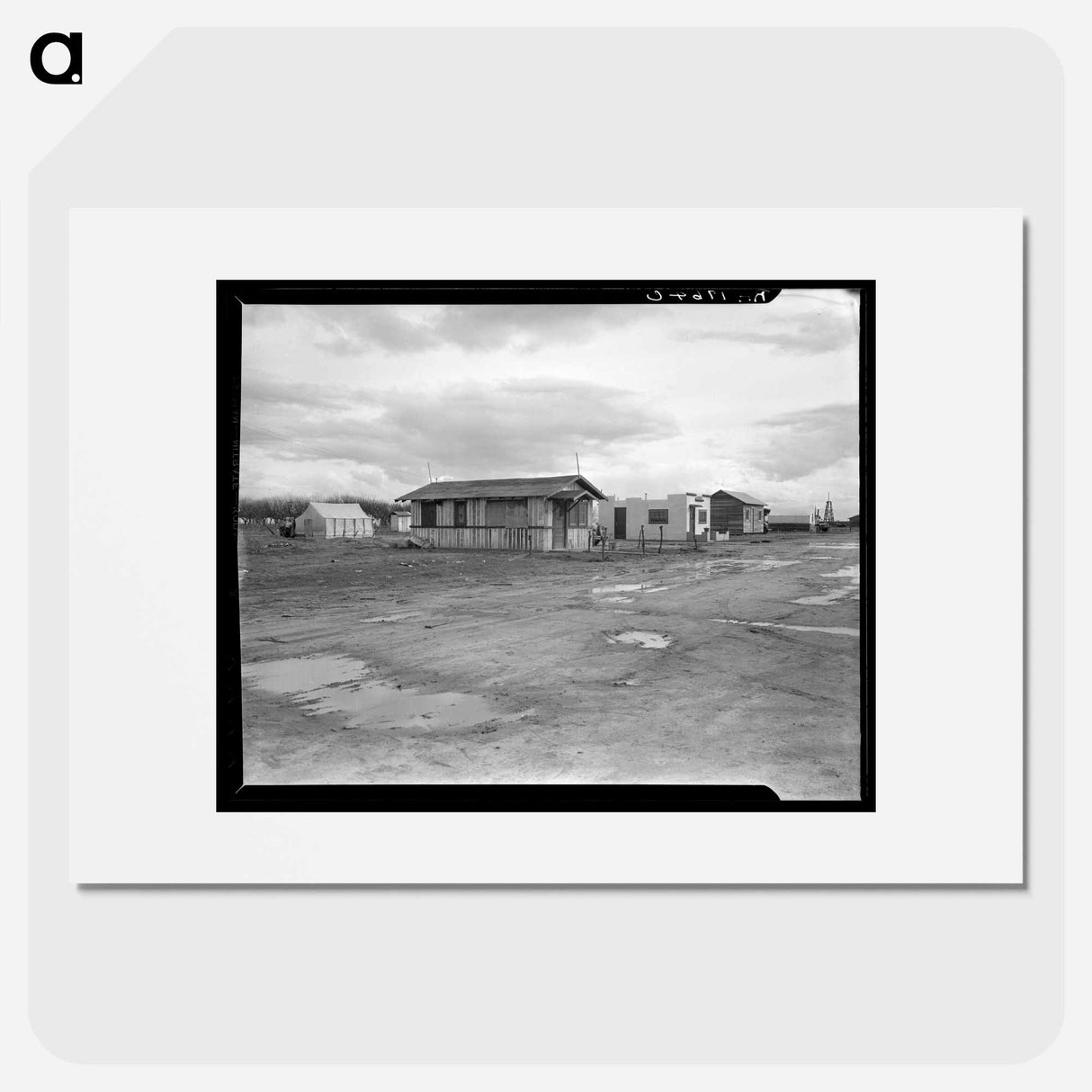 Little Oklahoma - Dorothea Lange Poster.
