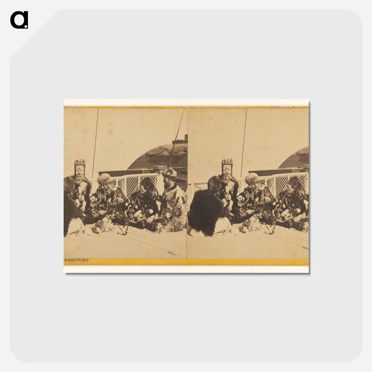 アートポストカード-Alaska Territory
- エドワード マイブリッジ Postcard.