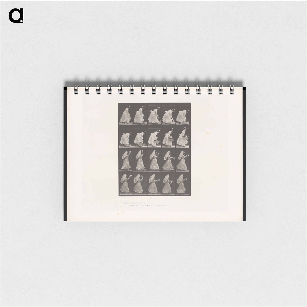 アートメモ帳-Woman with Basket and Parasol
- エドワード マイブリッジ Memo.