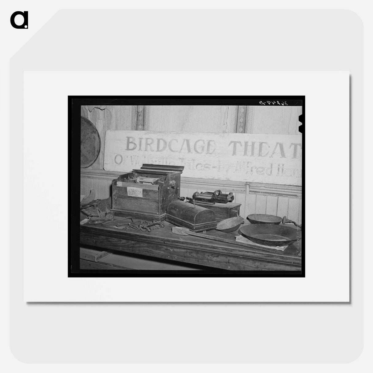 アートポスター-Bird Cage Theater Museum Display
- ラッセル リー Poster.