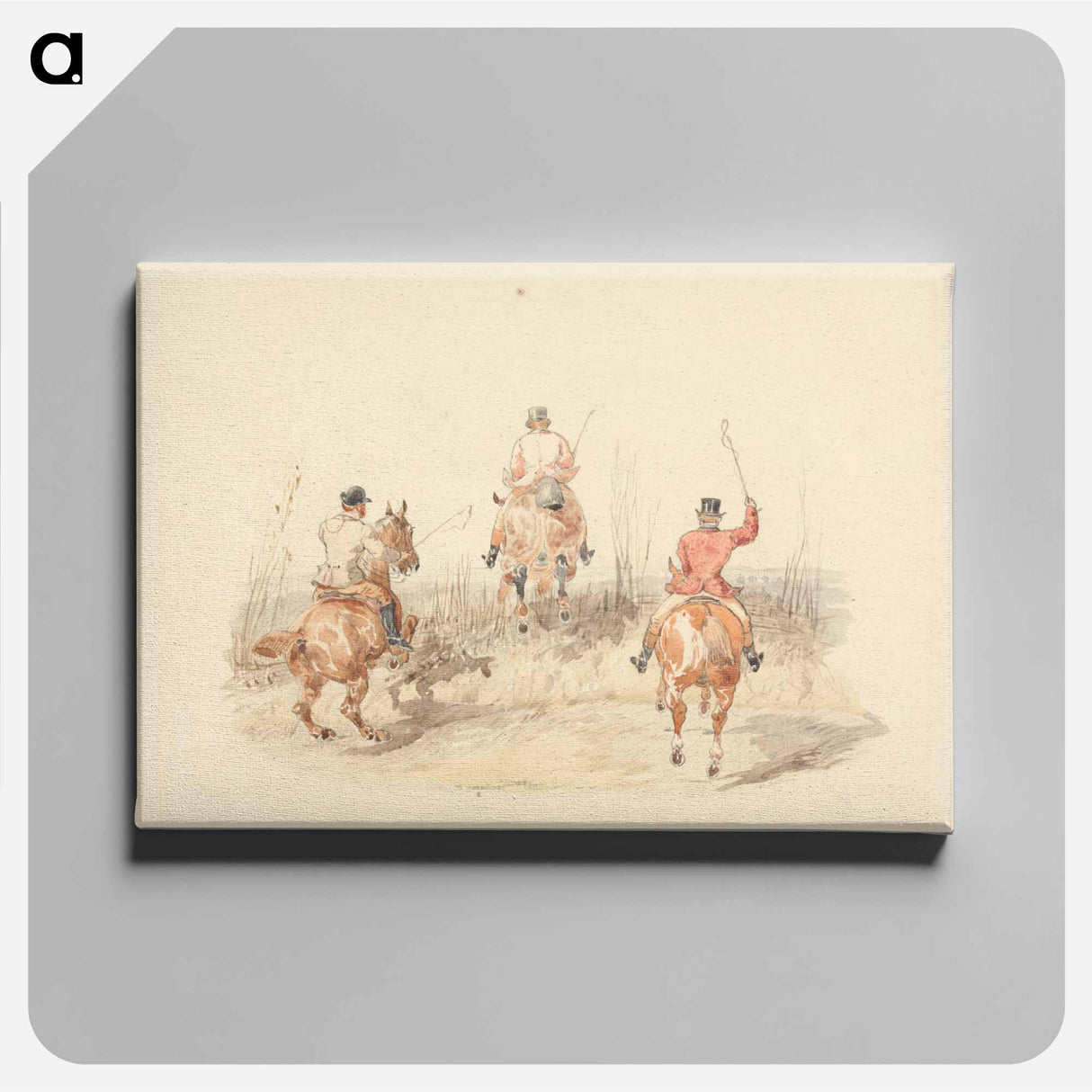 アートパネル-Riders Taking a Fence
- イェール大学アートギャラリー Canvas.