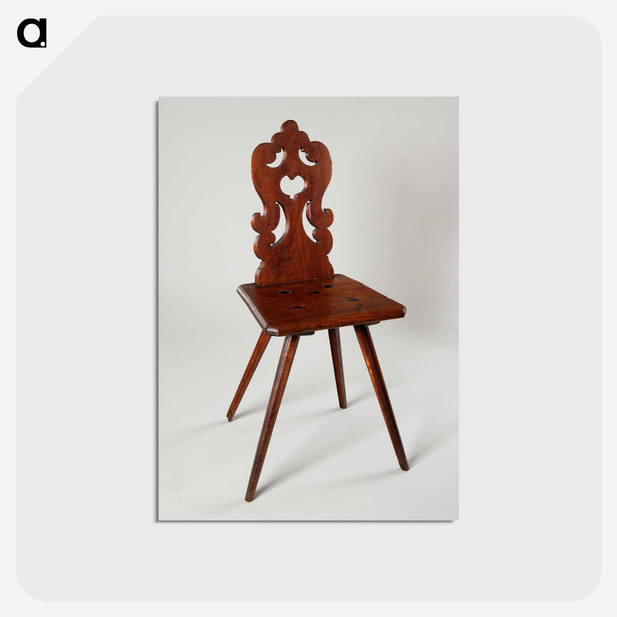 アートポストカード-Scabello Side Chair
- バーンズ・コレクション Postcard.